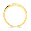 Load image into Gallery viewer, Solid Gold Old English Initial Signet Ring - 10k or 14k
