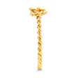 Load image into Gallery viewer, Solid Gold Knot Ring - 10k or 14k
