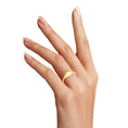 Load image into Gallery viewer, Solid Gold Initial Signet Ring - 10k or 14k
