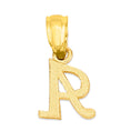 Load image into Gallery viewer, 10k/14k Solid Gold Initial Pendant - Personalized Jewelry for Necklace
