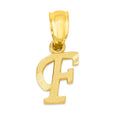 Load image into Gallery viewer, 10k/14k Solid Gold Initial Pendant - Personalized Jewelry for Necklace
