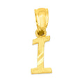 Load image into Gallery viewer, 10k/14k Solid Gold Initial Pendant - Personalized Jewelry for Necklace
