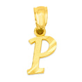 Load image into Gallery viewer, 10k/14k Solid Gold Initial Pendant - Personalized Jewelry for Necklace

