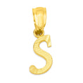 Load image into Gallery viewer, 10k/14k Solid Gold Initial Pendant - Personalized Jewelry for Necklace
