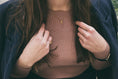 Load image into Gallery viewer, 10k/14k Solid Gold Initial Pendant - Personalized Jewelry for Necklace

