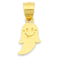 Load image into Gallery viewer, Solid Gold Ghost Pendant - 10k or 14k
