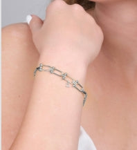 Solid White Gold Cherry With Hearts Charm - 10k or 14k