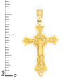 Load image into Gallery viewer, 10k/14k Gold Crucifix Pendant - Religious Jewelry Gifts
