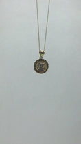 Load and play video in Gallery viewer, Solid Gold Saint Michael Pendant - 10k or 14k
