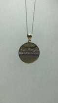 Load and play video in Gallery viewer, Solid Gold Last Supper Pendant - 10k or 14k
