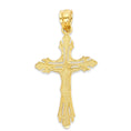 Load image into Gallery viewer, Solid Gold Crucifix Pendant - 10k or 14k
