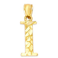 Load image into Gallery viewer, Solid Gold Initial Pendant - 10k or 14k
