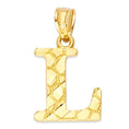 Load image into Gallery viewer, Solid Gold Initial Pendant - 10k or 14k
