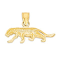 Load image into Gallery viewer, Solid Gold Panther Pendant - 10k or 14k
