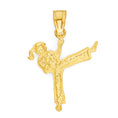 Load image into Gallery viewer, Solid Gold Karate Pendant - 10k or 14k
