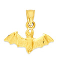 Load image into Gallery viewer, Solid Gold Bat Pendant - 10k or 14k
